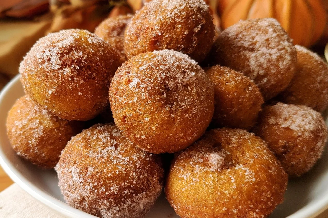 Mini Pumpkin Donut Muffins