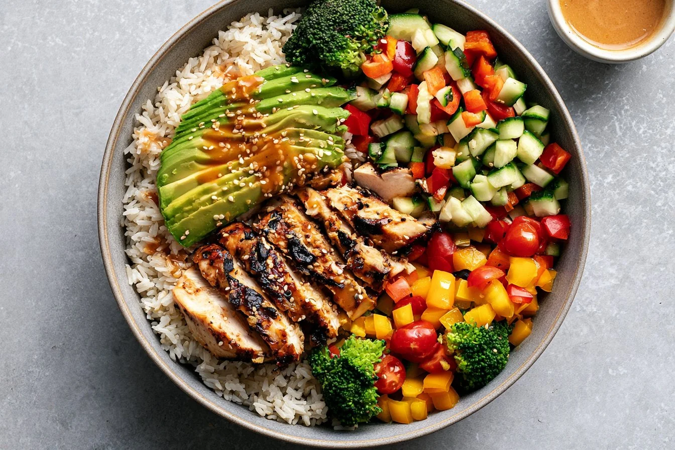 Sesame Ginger Chicken Bowl